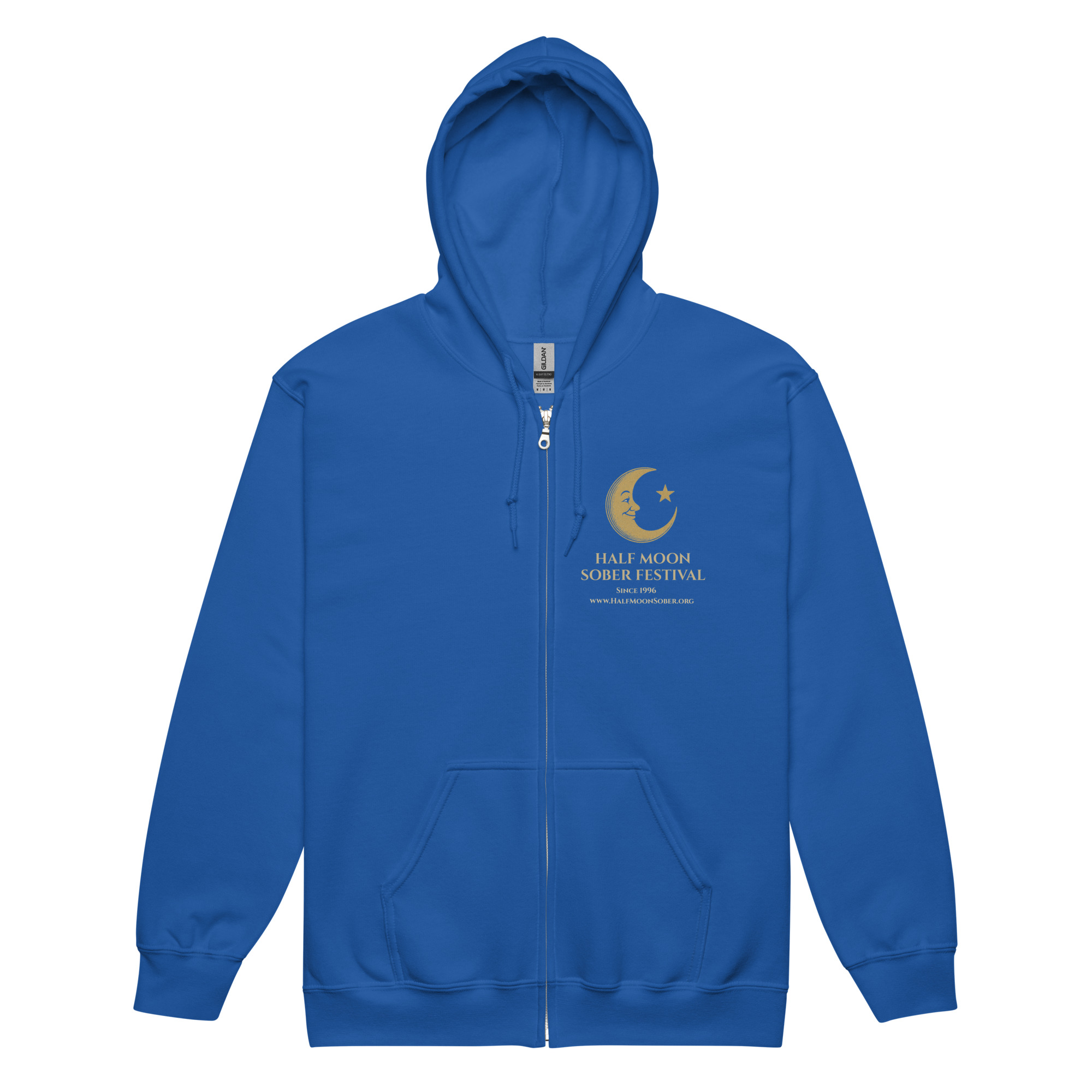 Half Moon Howlin Wolf Zippered Hoodie - Image 14