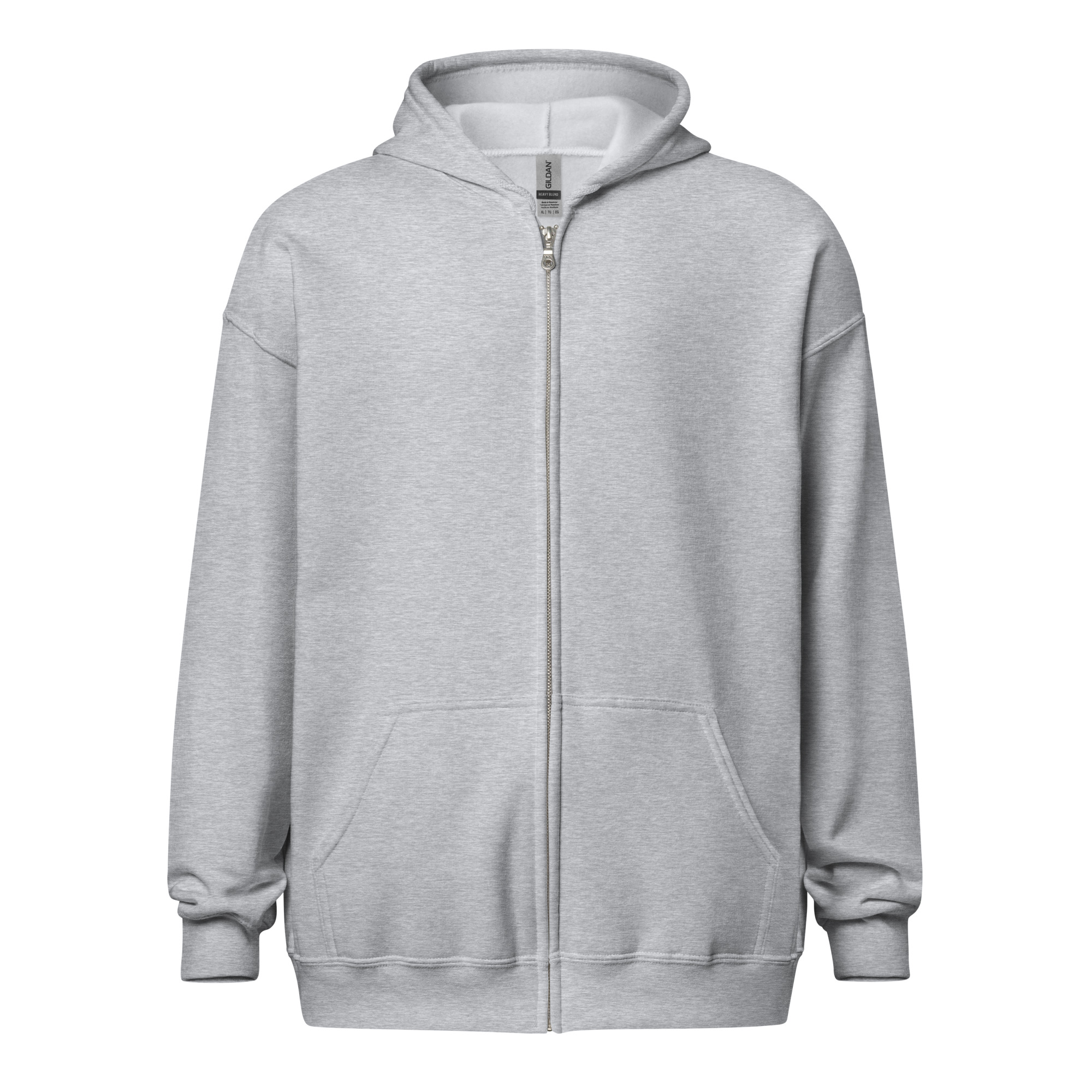 Half Moon Howlin Wolf Zippered Hoodie - Image 5